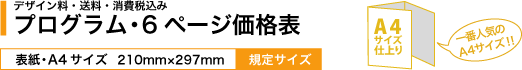 演奏会・リサイタルプログラムP６_A4